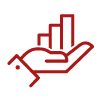 hand-graph-red-100x100