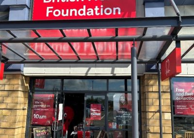 Shop Fit-out – BHF The Forge Glasgow