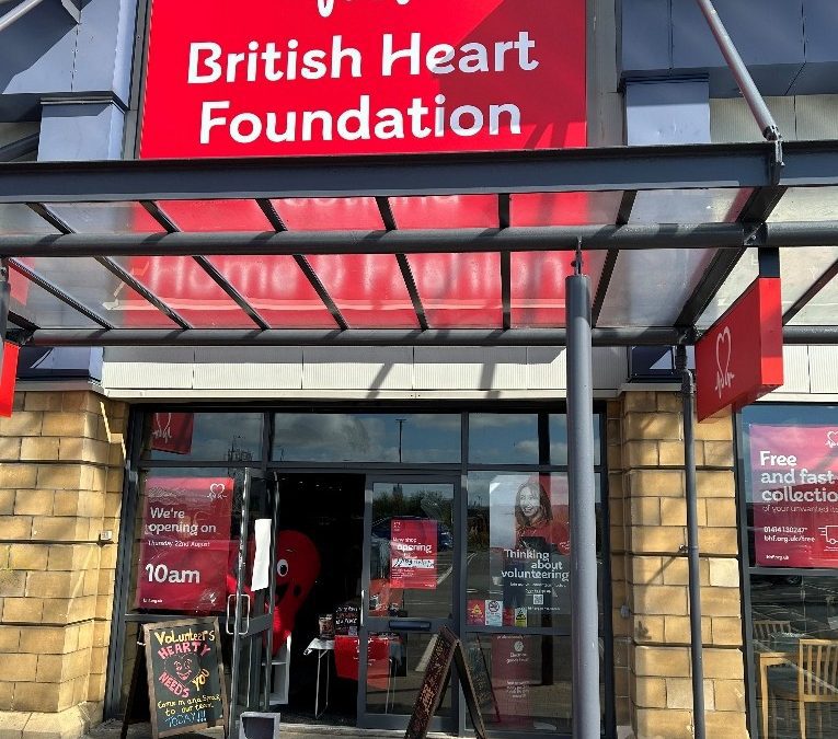 Shop Fit-out – BHF The Forge Glasgow